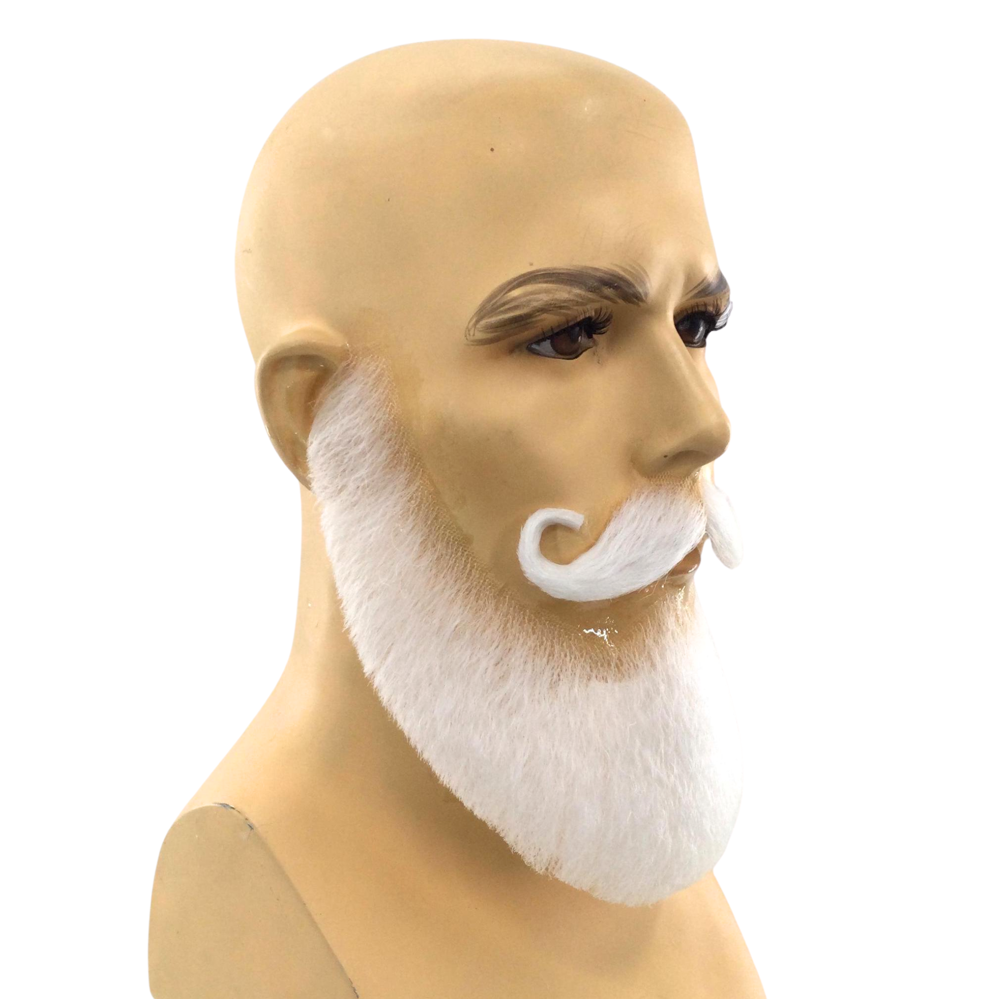 Santa Claus Beard & Mustache Modern Set