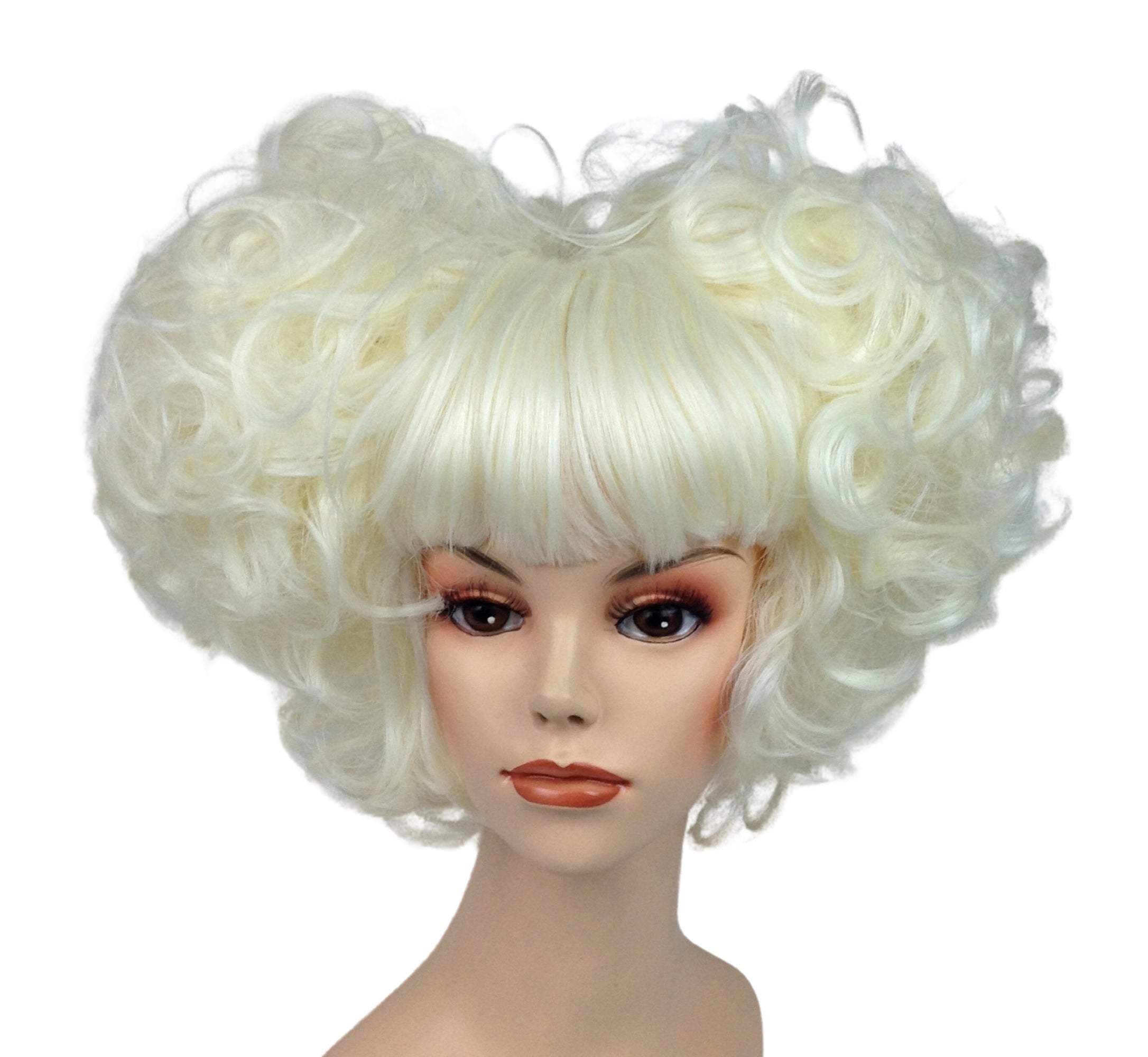 POM-POM Rave/Anime Theatrical Costume Wig in Natural Colors