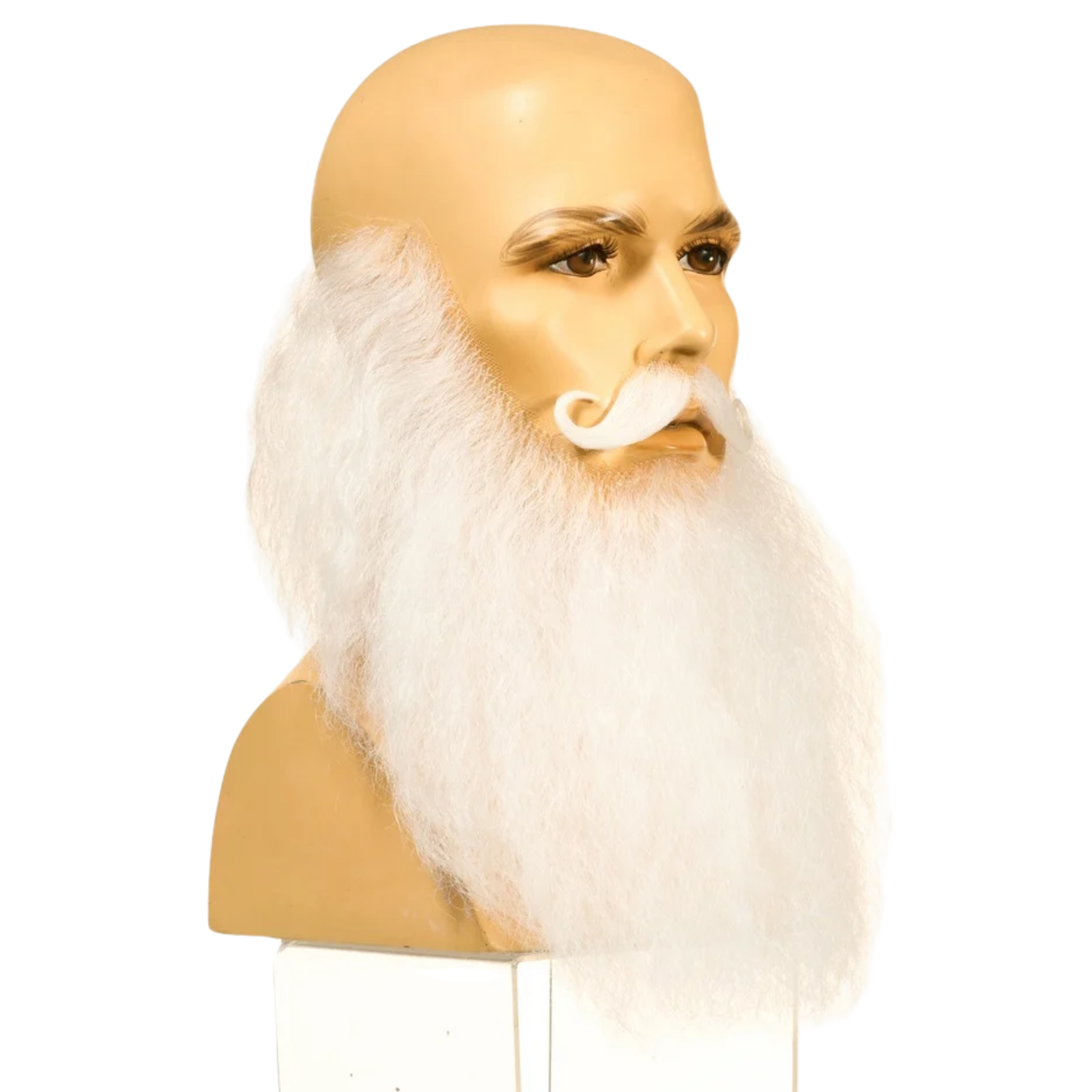 Santa Claus Beard & Mustache Classic Long Set
