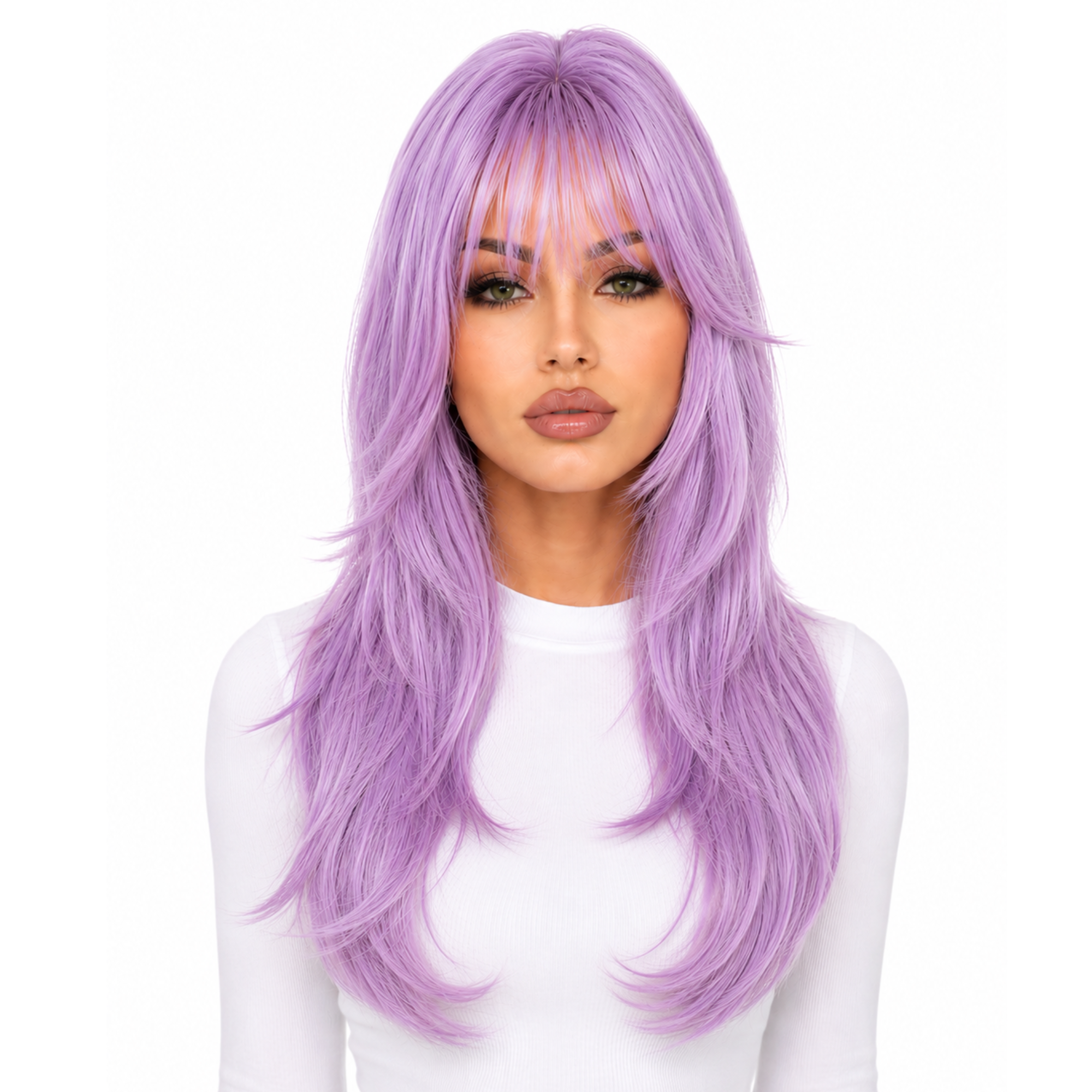Premium Long Sexy Wavy Theatrical Wig - 7 Fun Colors