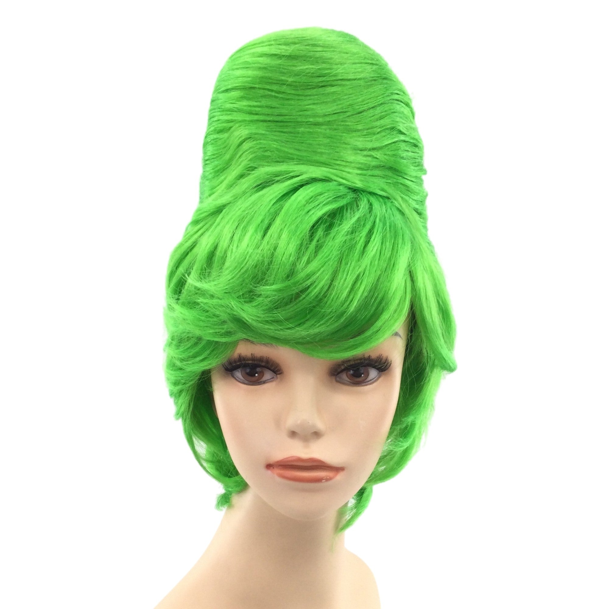 1950’s Round Beehive Theatrical Wig in Fun Colors