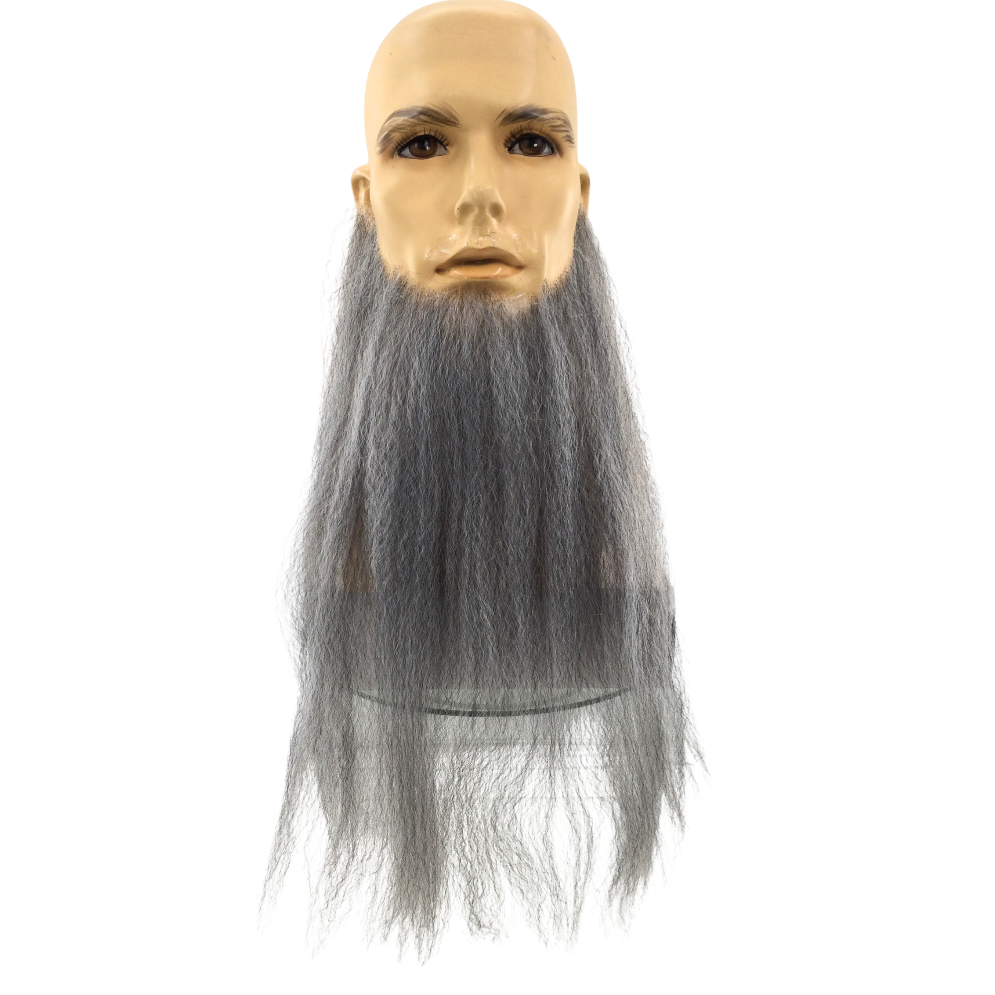 Theatrical Quality Premium 18" Long Lace-Back Beard - 4 Colors