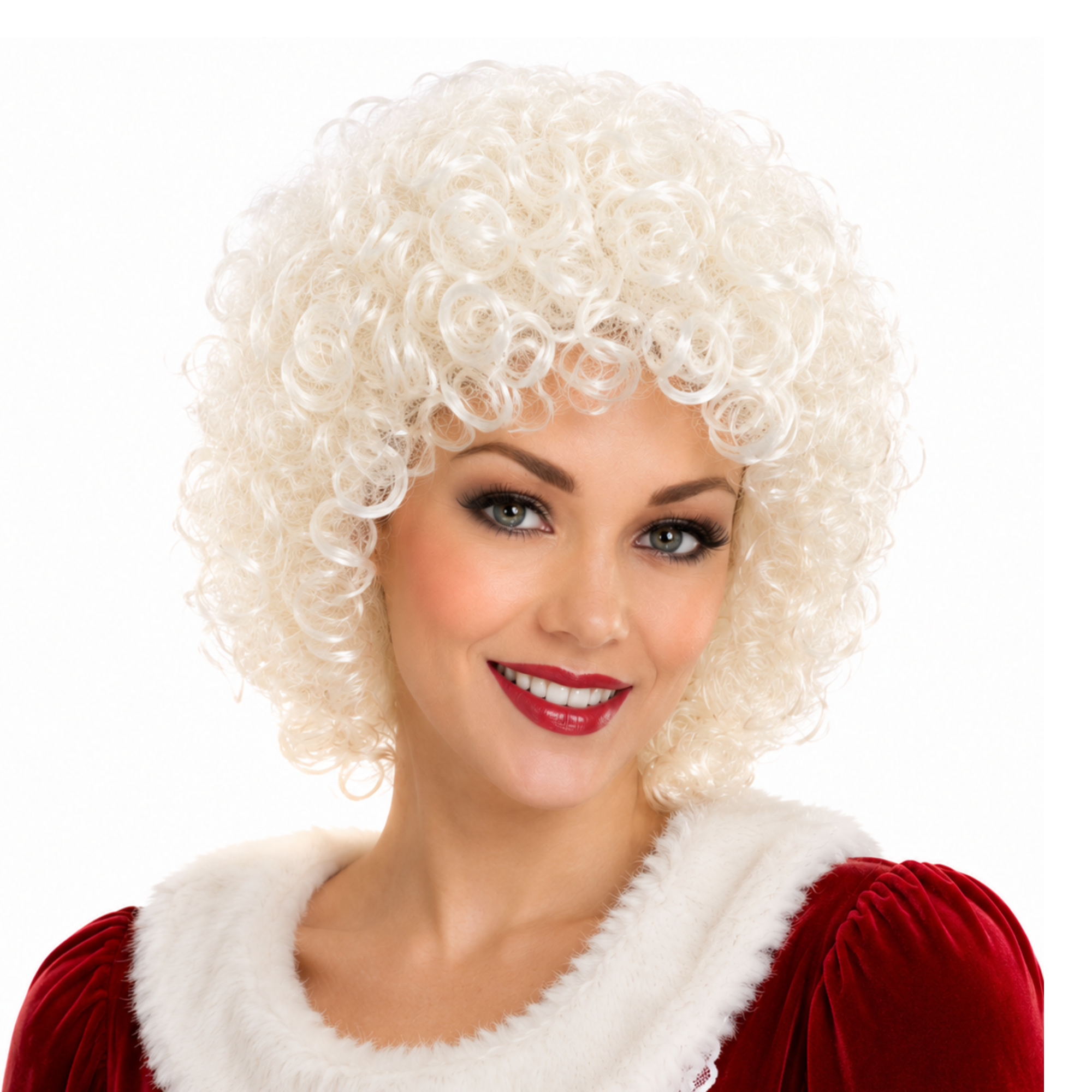 MRS. CLAUS Classic Theatrical Costume Wig