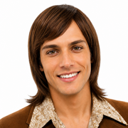 JACK TRIPPER Style Theatrical Costume Wig