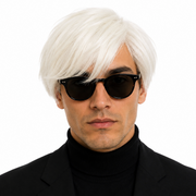 ANDY WARHOL Theatrical Costume Wig