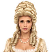 FRENCH COLONIAL Renaissance Lady Theatrical Beehive Wig
