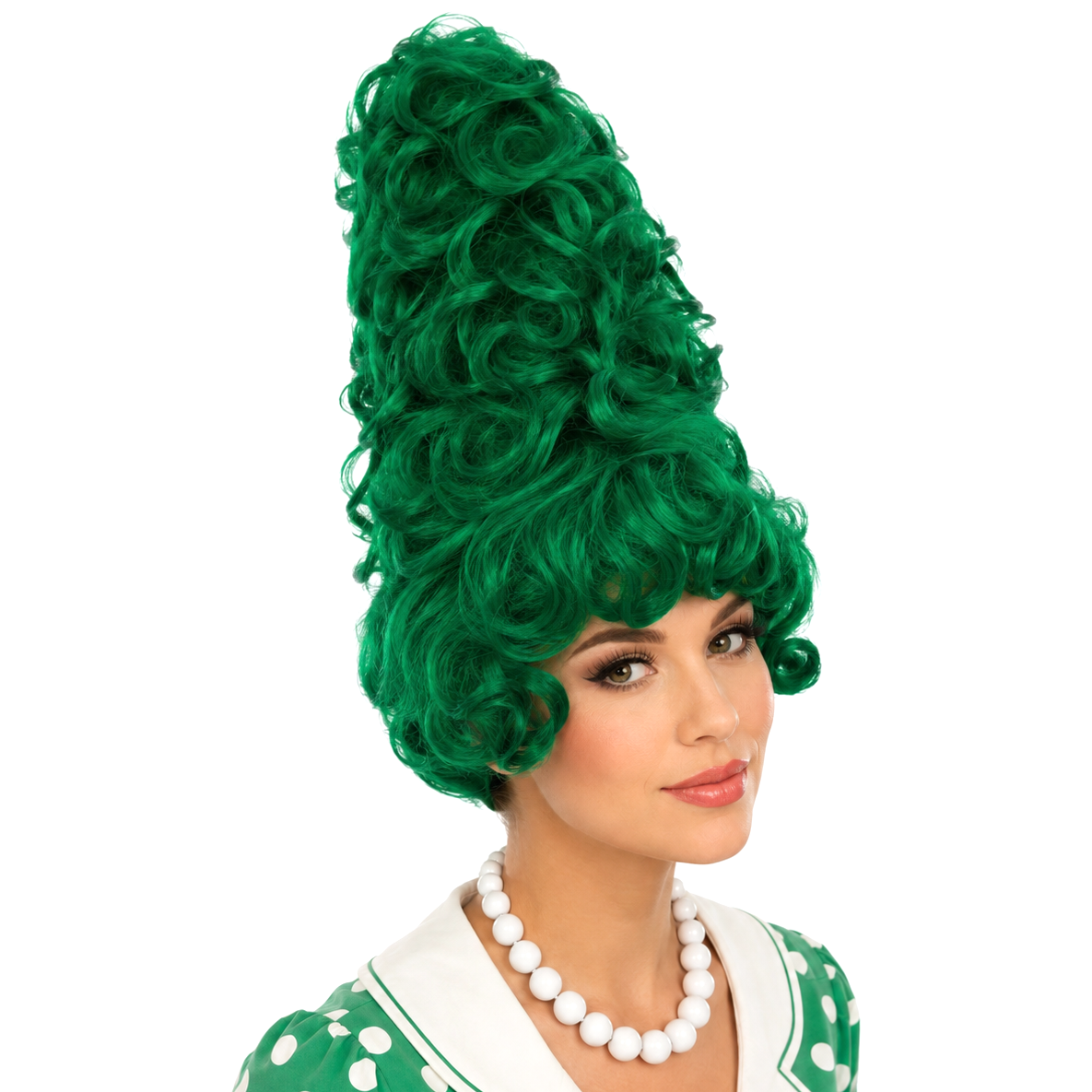 1950’s High Top Beehive Colorful Theatrical Wig