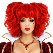 QUEEN OF HEARTS Theatrical Costume Wig
