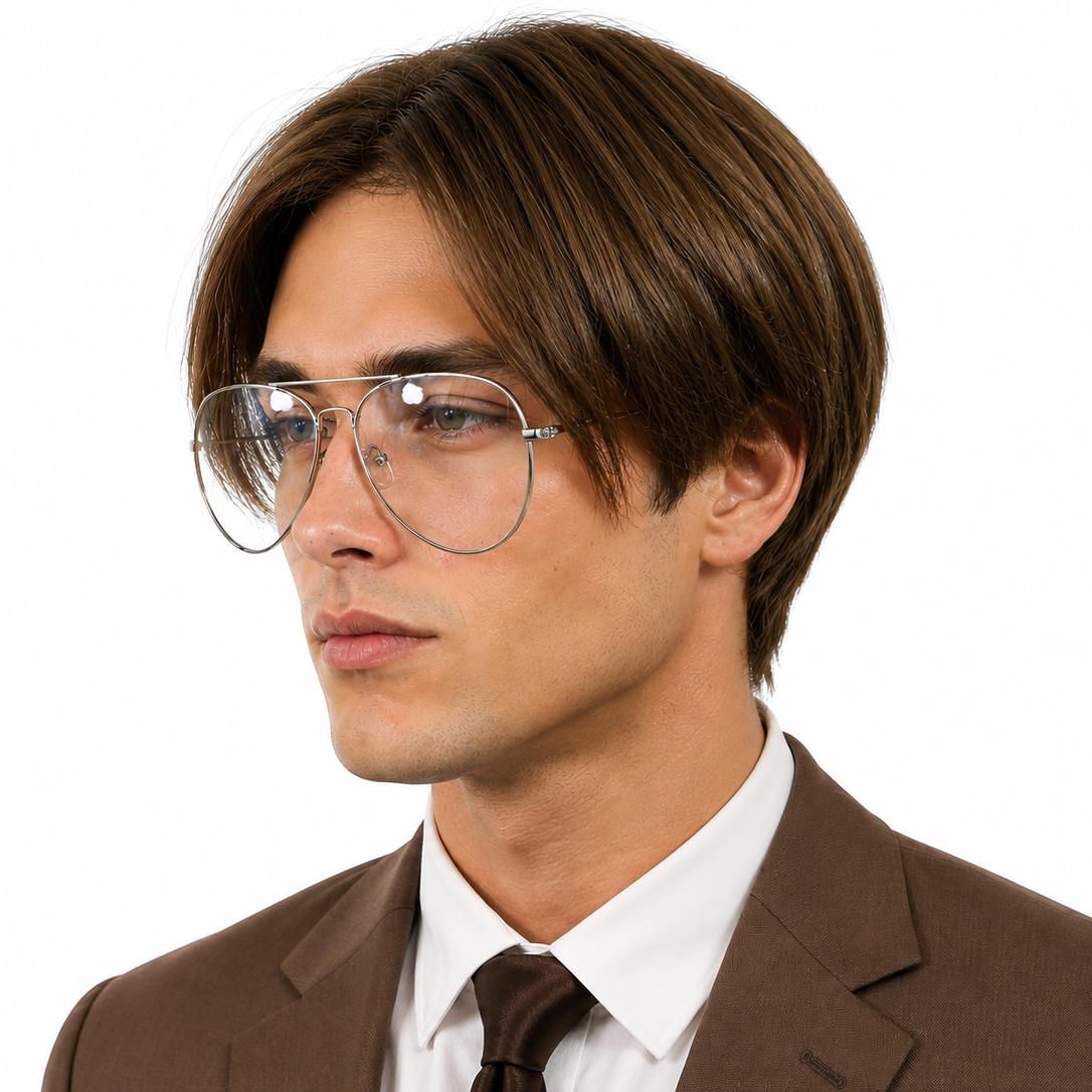 DWIGHT SCHRUTE Style Theatrical Costume Wig *Glasses NOT Included*