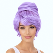 1950’s Round Beehive Theatrical Wig - 6 Fun Colors