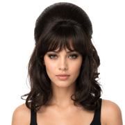 1960’s Retro Curly Beehive Theatrical Wig - 6 Natural Colors