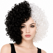 Cruel Punk Girl Curly Theatrical Costume Wig