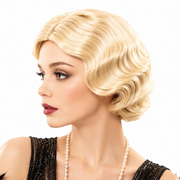 1920’s Finger Wave Vintage Style Flapper Wig - 4 Colors