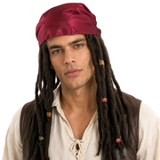 PIRATE CAPTAIN Theatrical Costume Wig