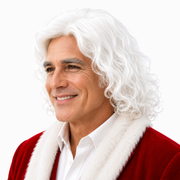 SANTA CLAUS Theatrical Costume Wig