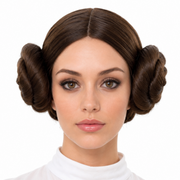 PRINCESS LEIA Style Theatrical Costume Wig