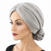 Psycho Old Lady Style Theatrical Costume Wig