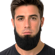 Theatrical Quality Premium Natural Lace-Back Full Beard
