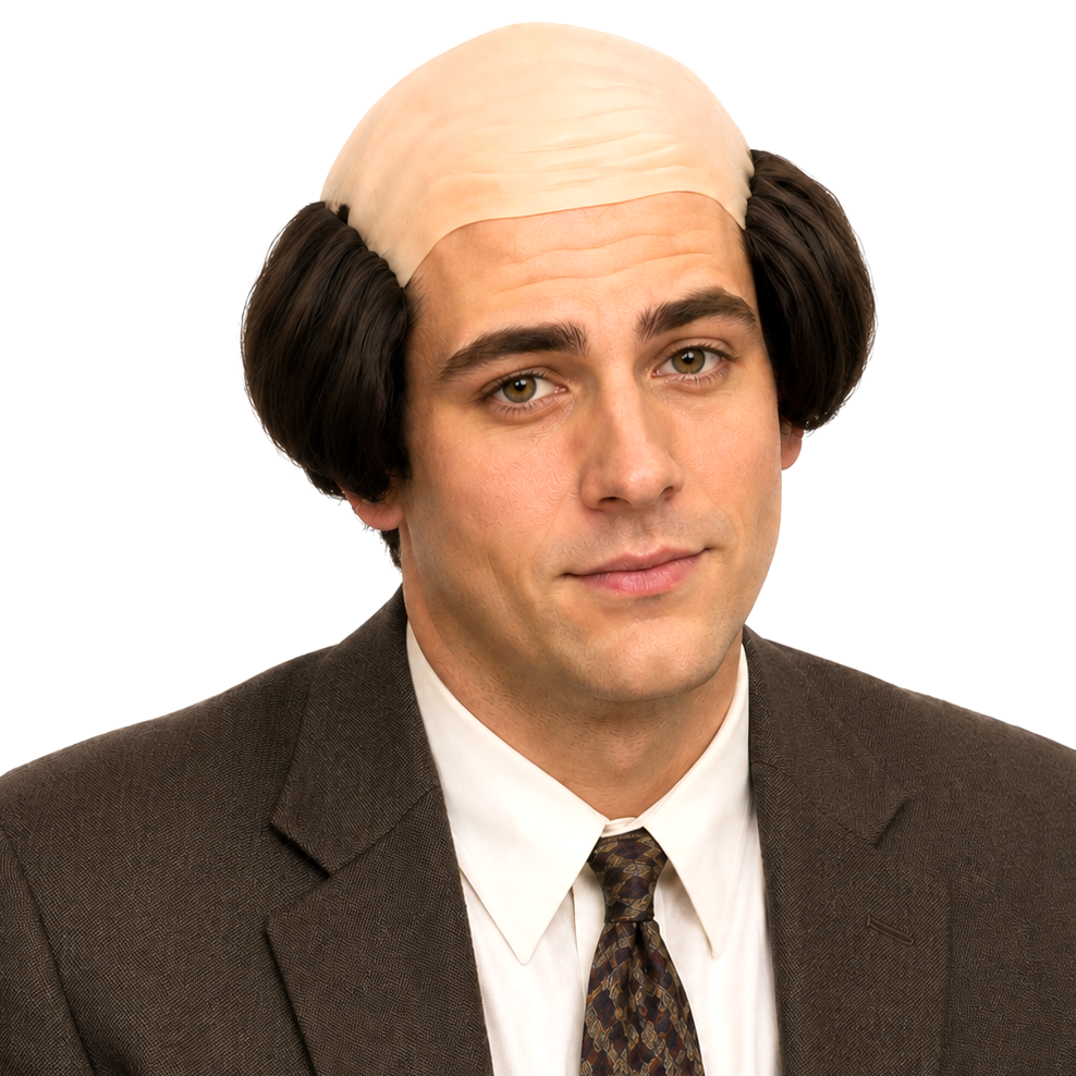 KEVIN Style Theatrical Bald Wig