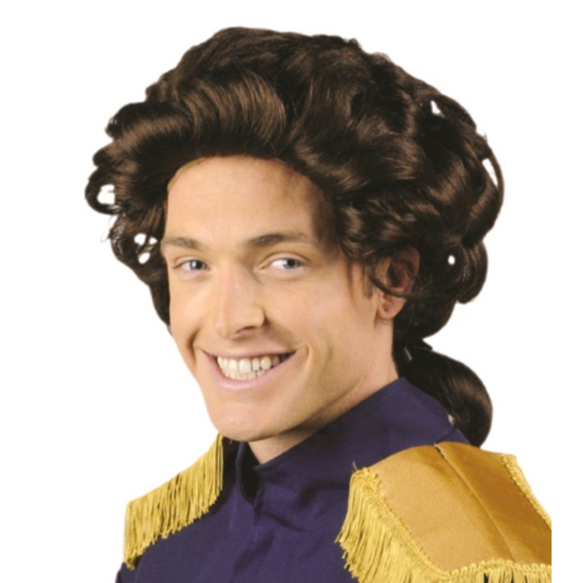 Colonial Renaissance Style Theatrical Costume Wig