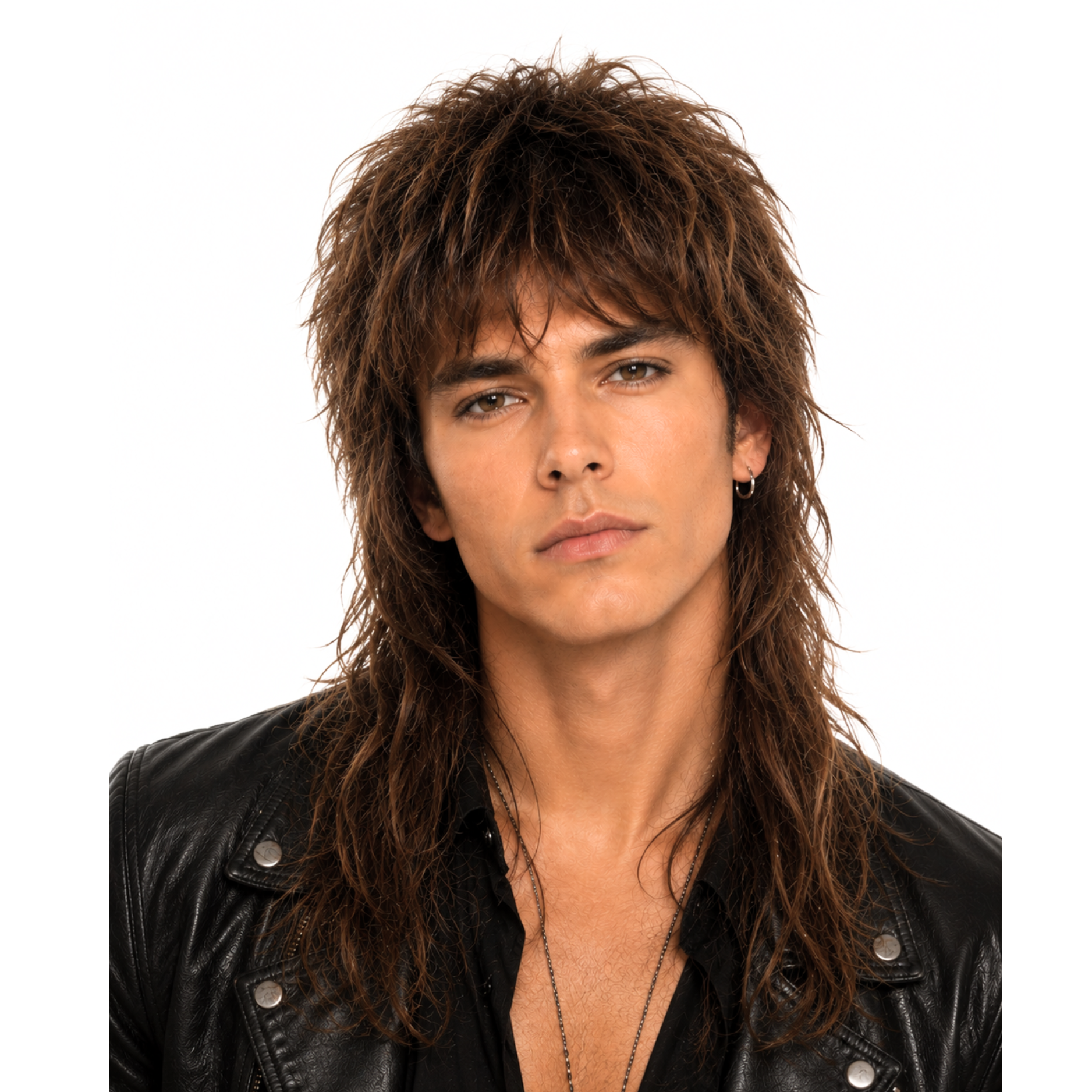BON JOVI Style Theatrical Costume Wig
