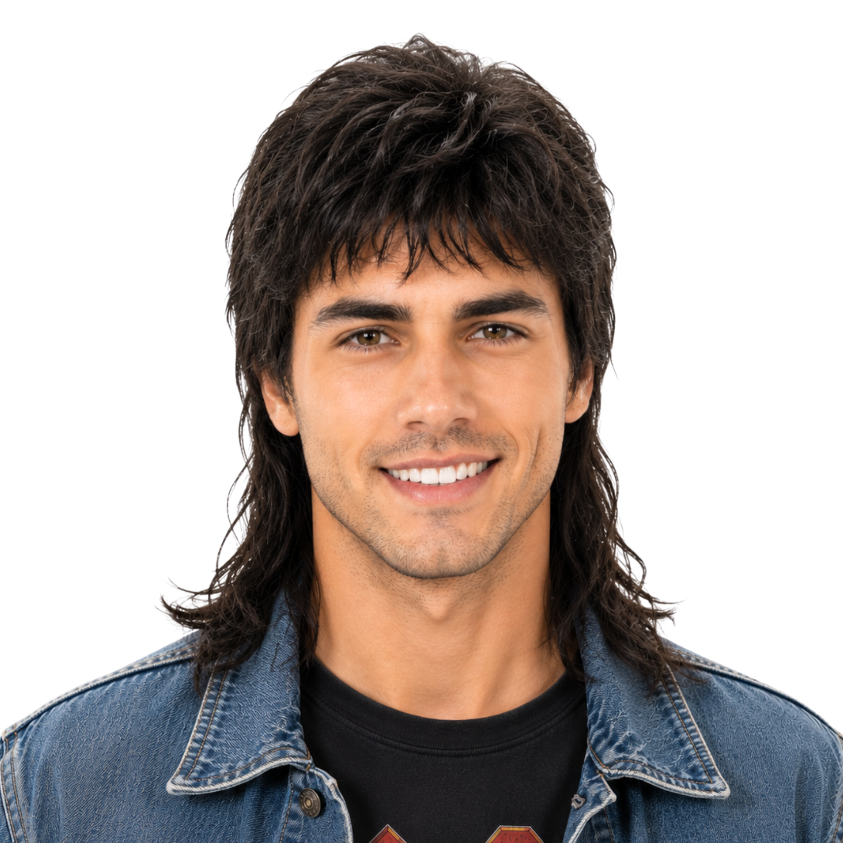 WAYNE "Wayne's World" Theatrical Costume Wig