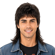 WAYNE "Wayne's World" Theatrical Costume Wig