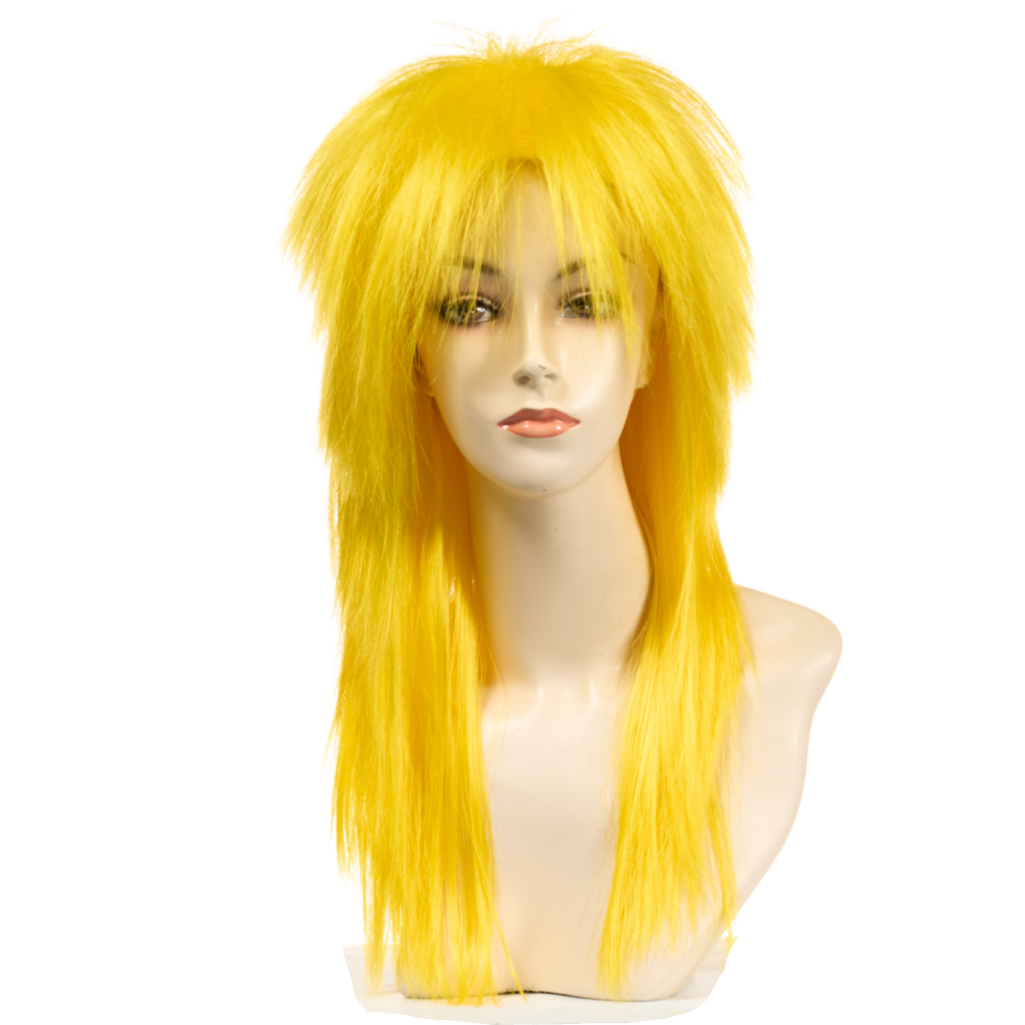 1980’s Spiky Punk Rocker Unisex Wig in Fun Party Colors