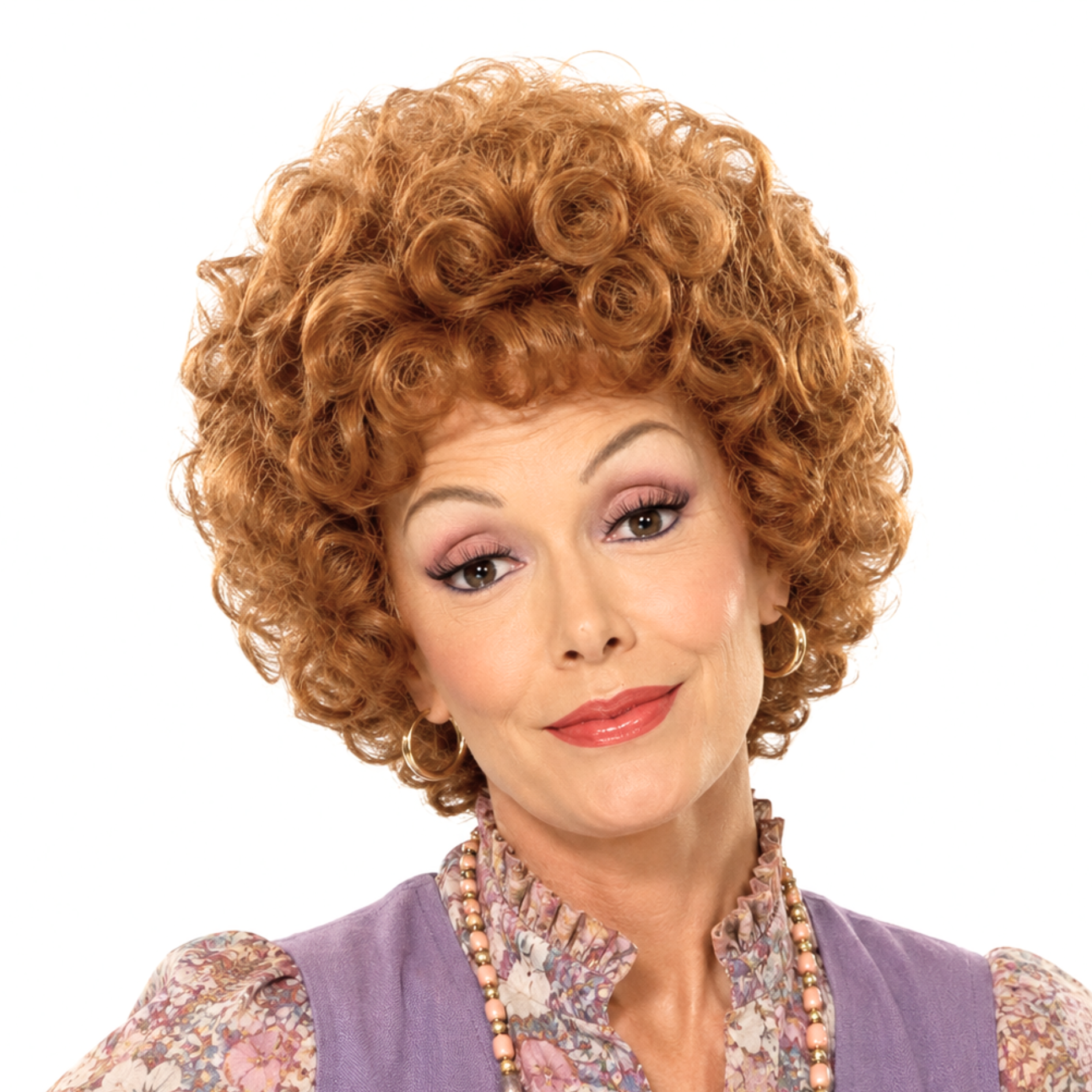 MRS. ROPER Inspired Theatrical Costume Wig
