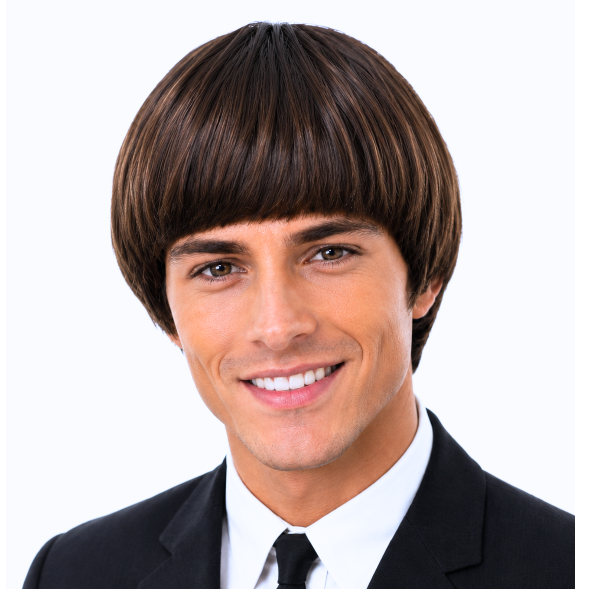 1960's British Invasion Mod Style Premium Theatrical Wig