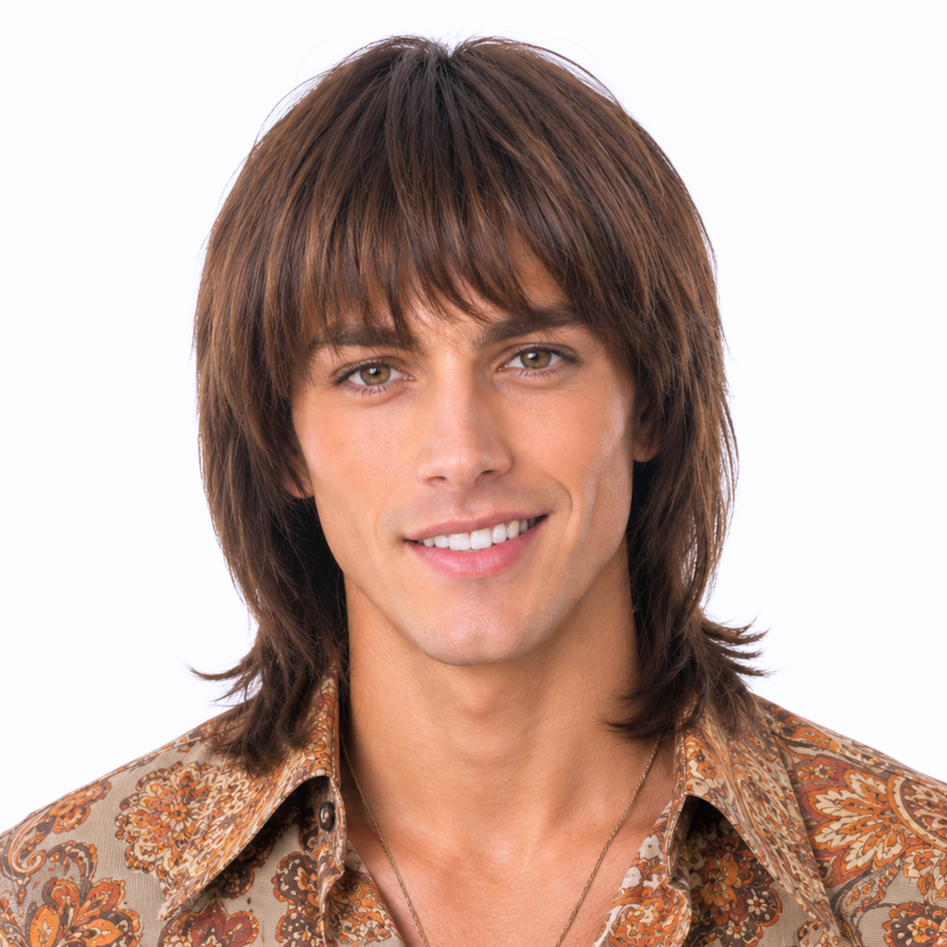 SONNY BONO Theatrical Costume Wig