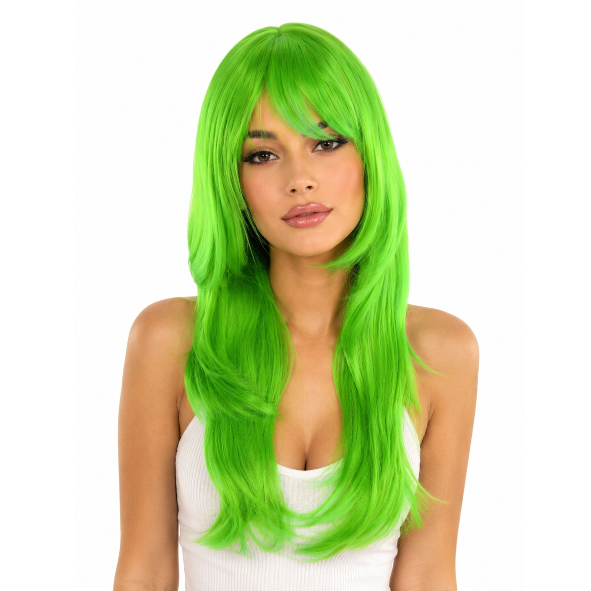 Premium Long Sexy Wavy Theatrical Wig - 7 Fun Colors