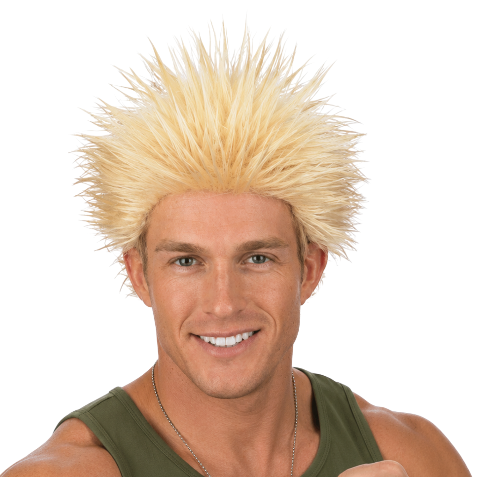 STREET FIGHTER GUILE Style Theatrical Costume Wig