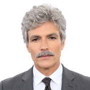 GAME SHOW HOST Theatrical Wig & Mustache Set
