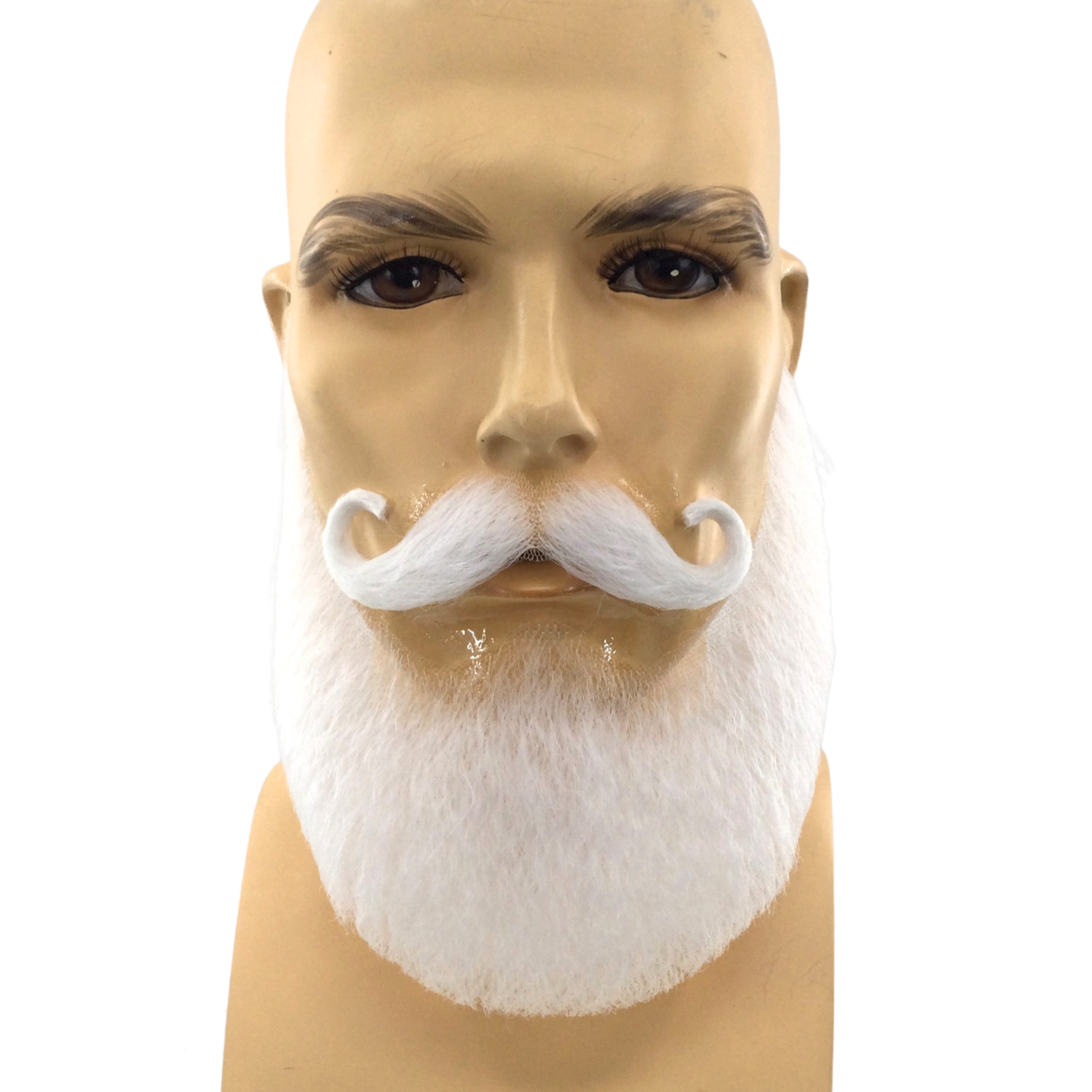 Santa Claus Beard & Mustache Modern Set