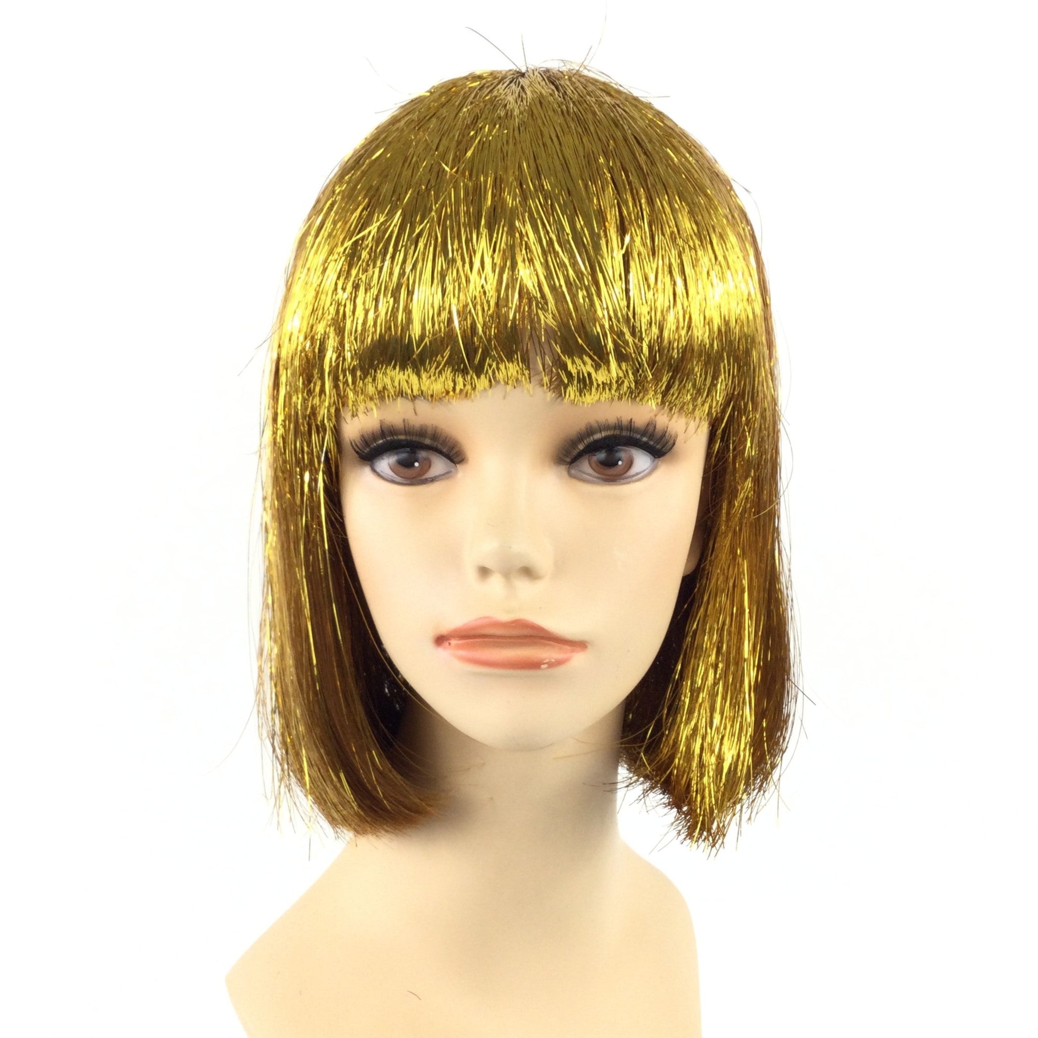 SPARKLE Tinsel Theatrical Costume Wig - 3 Colors
