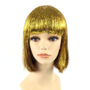 MARDI GRAS Tinsel Theatrical Costume Wig - 3 Colors