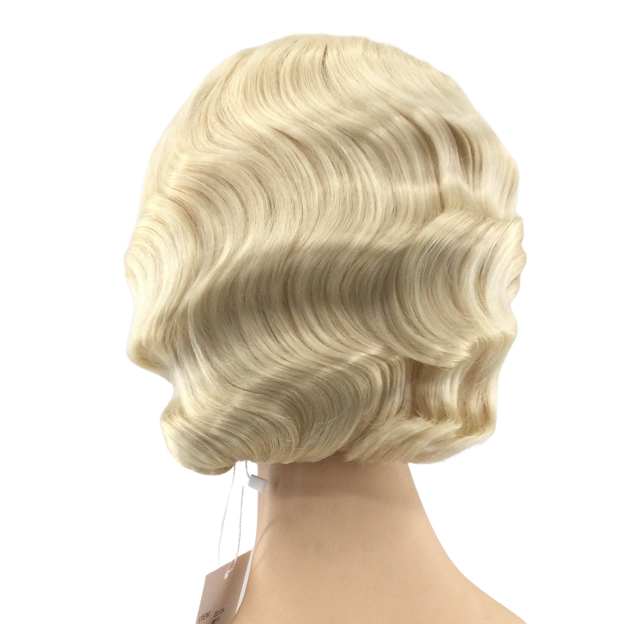 1920’s Finger Wave Vintage Style Flapper Theatrical Wig