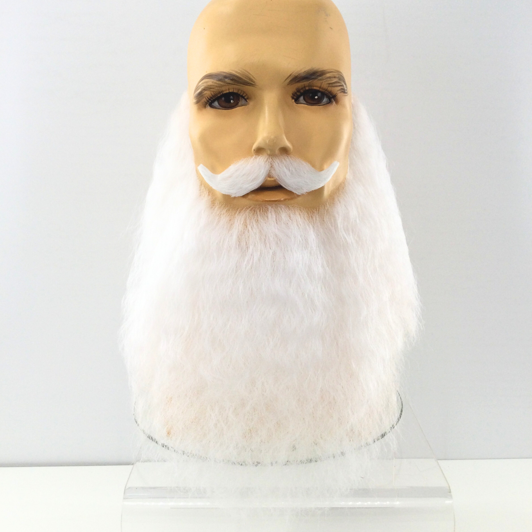 Santa Claus Beard & Mustache Classic Long Set