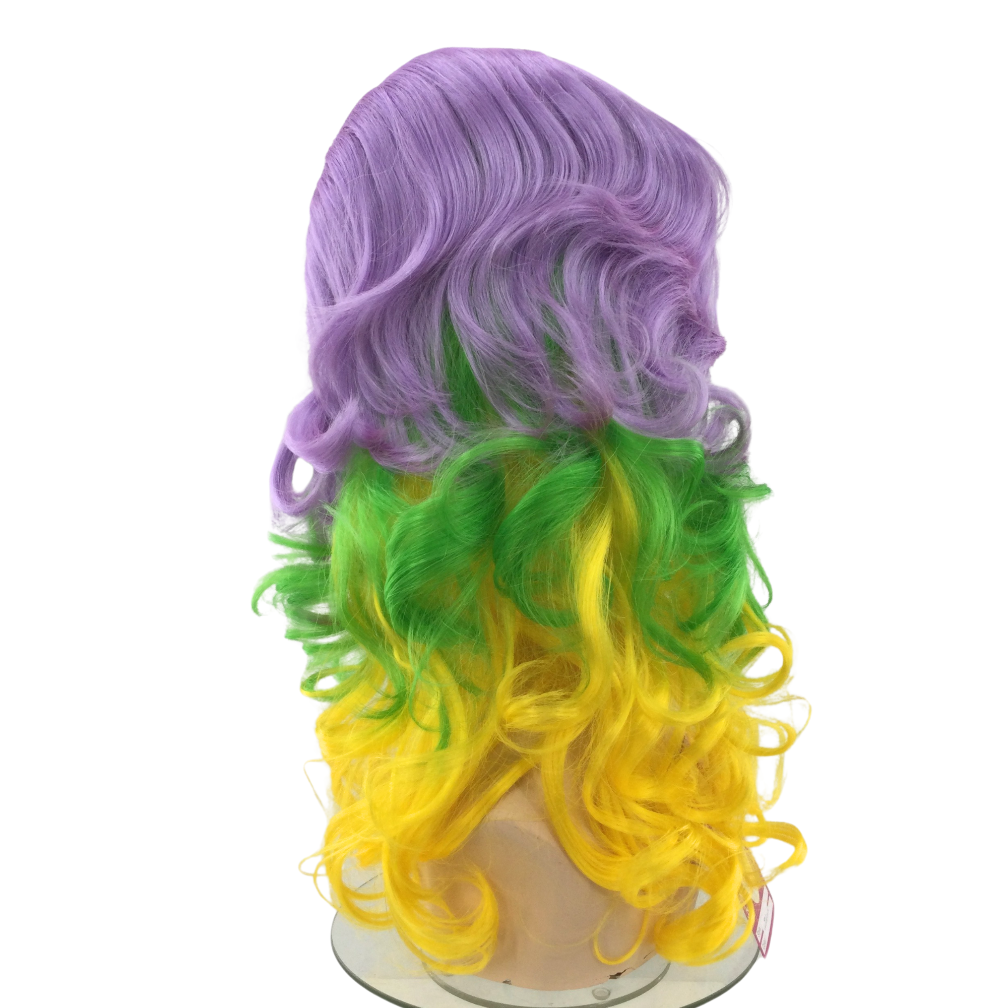 MARDI GRAS Premium Beehive Theatrical Wig