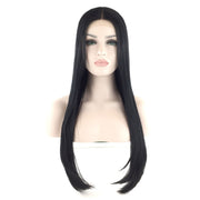 Professional LACE-FRONT MORTICIA ADDAMS Theatrical Wig