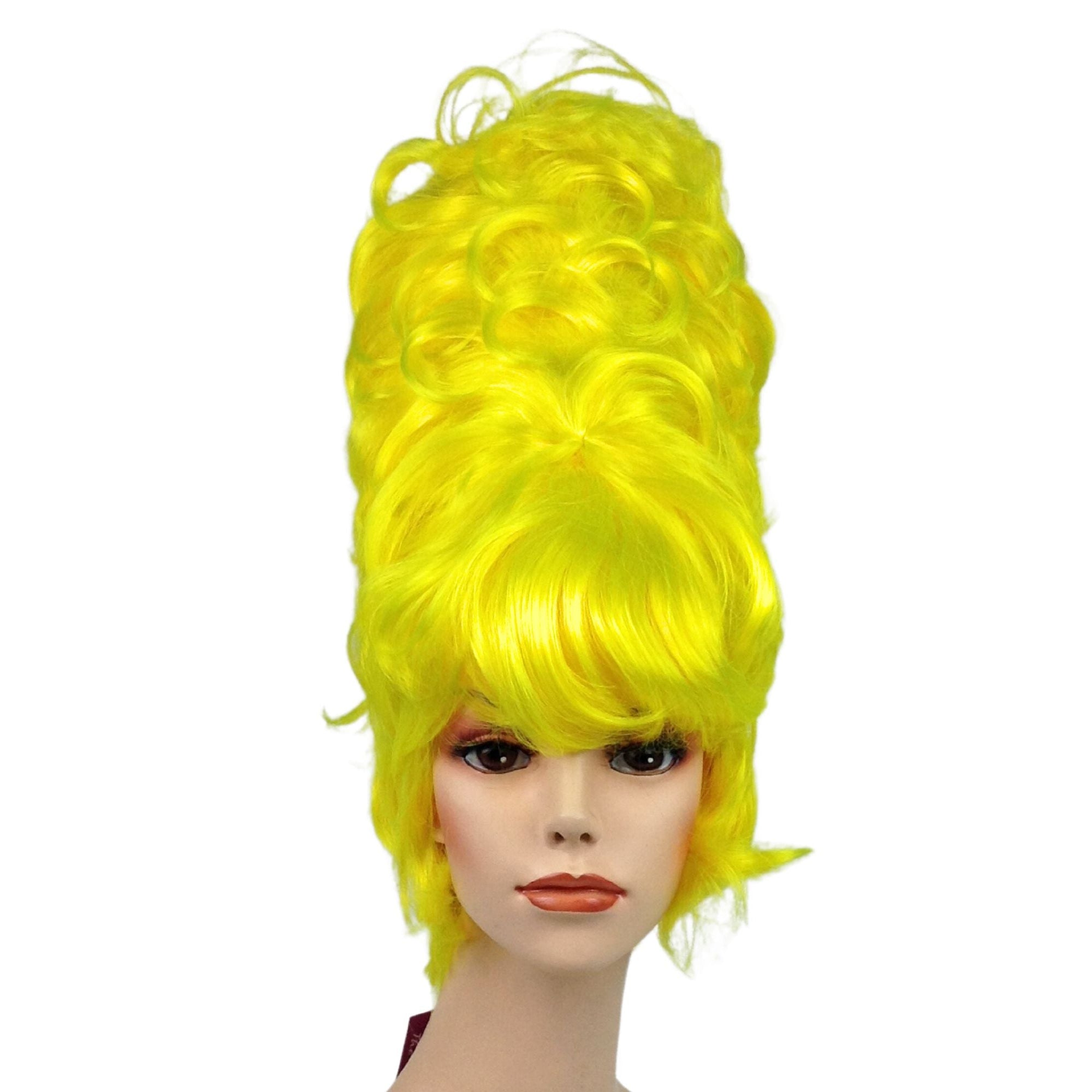1950’s High Top Beehive Colorful Theatrical Wig