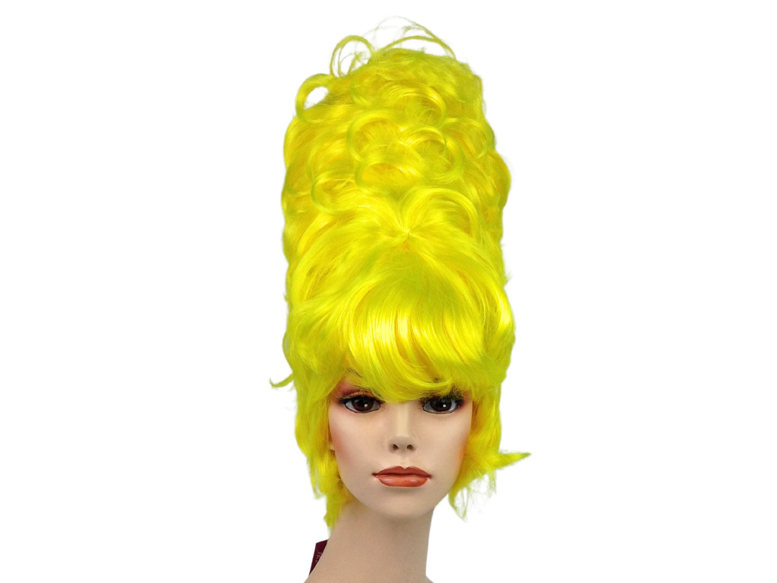 1950’s High Top Beehive Colorful Theatrical Wig