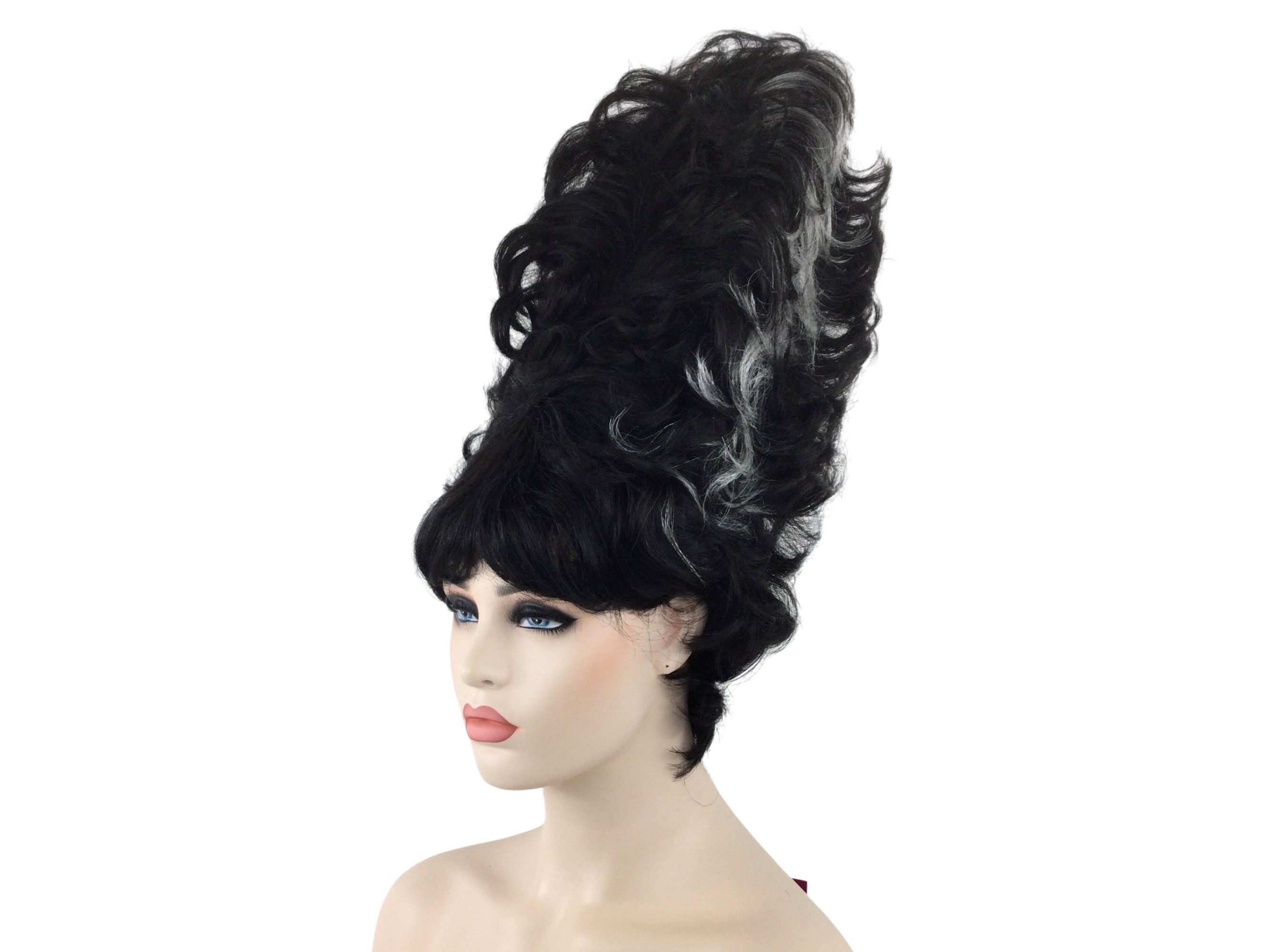 BRIDE OF FRANKENSTEIN Theatrical Costume Beehive Wig