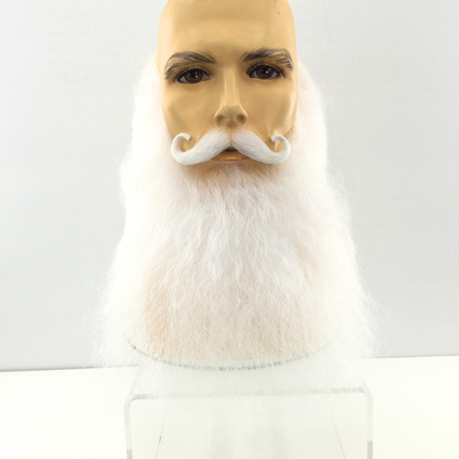 Santa Claus Beard & Mustache Classic Long Set