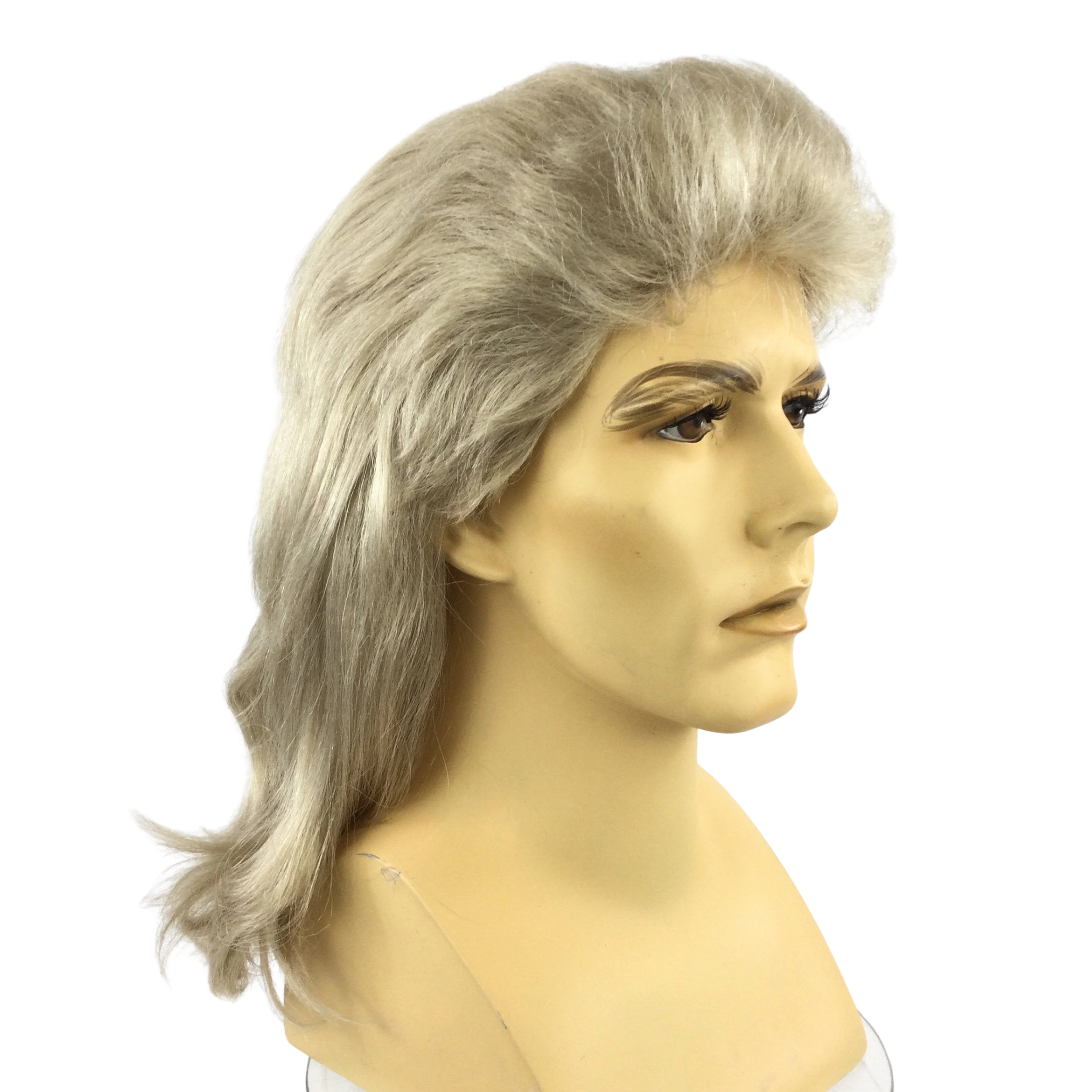 1980's Mullet Theatrical Wig in Natural Colors