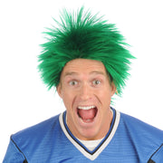 Sports Fan Premium Spiky Wig - 7 Team Colors