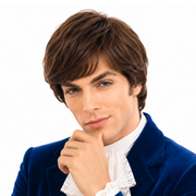 1960's Spy Guy Style Theatrical Costume Wig