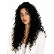 1990's CHER Theatrical Long Curly Costume Wig