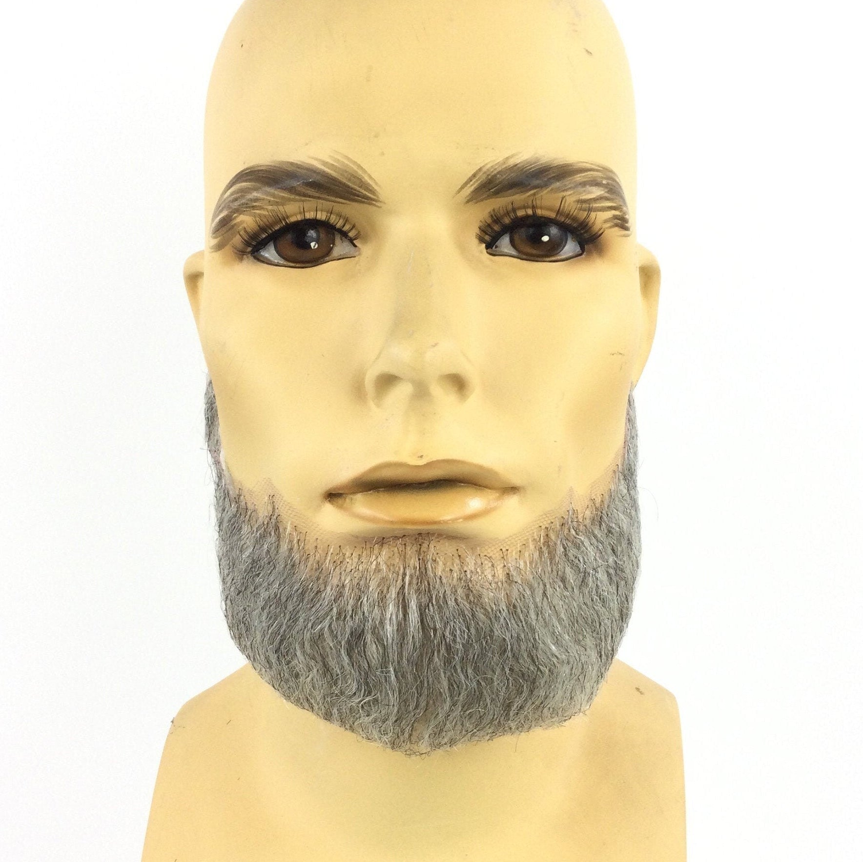 Theatrical Quality Premium Natural Lace-Back Beard